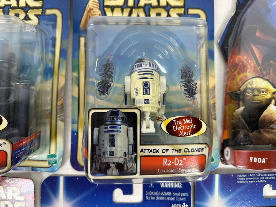 Star Wars Lot of Action Figures Includes: Anakin Skywalker, Darth Vader, R2-D2, Yoda, Dexter Jetsetter, Chewbacca, Luke Skywalker, Sam Wesell and more [Photo 7]