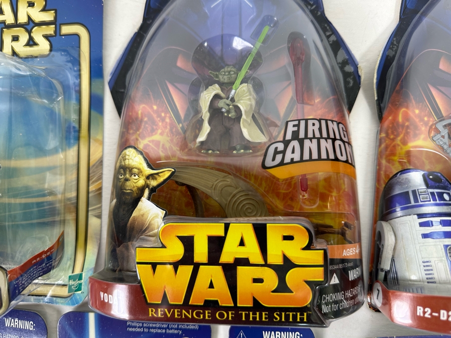 Star Wars Lot of Action Figures Includes: Anakin Skywalker, Darth Vader, R2-D2, Yoda, Dexter Jetsetter, Chewbacca, Luke Skywalker, Sam Wesell and more [Photo 11]