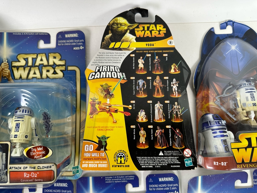 Star Wars Lot of Action Figures Includes: Anakin Skywalker, Darth Vader, R2-D2, Yoda, Dexter Jetsetter, Chewbacca, Luke Skywalker, Sam Wesell and more [Photo 31]