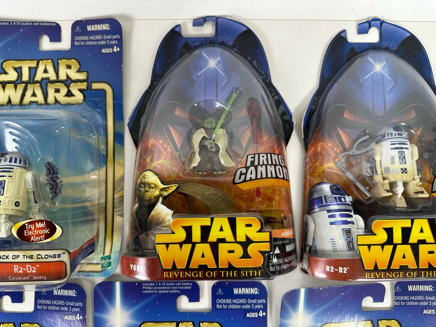 Star Wars Lot of Action Figures Includes: Anakin Skywalker, Darth Vader, R2-D2, Yoda, Dexter Jetsetter, Chewbacca, Luke Skywalker, Sam Wesell and more [Photo 10]