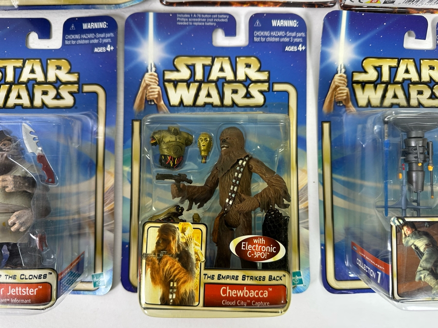 Star Wars Lot of Action Figures Includes: Anakin Skywalker, Darth Vader, R2-D2, Yoda, Dexter Jetsetter, Chewbacca, Luke Skywalker, Sam Wesell and more [Photo 16]