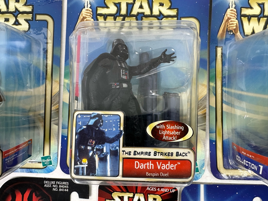 Star Wars Lot of Action Figures Includes: Anakin Skywalker, Darth Vader, R2-D2, Yoda, Dexter Jetsetter, Chewbacca, Luke Skywalker, Sam Wesell and more [Photo 5]