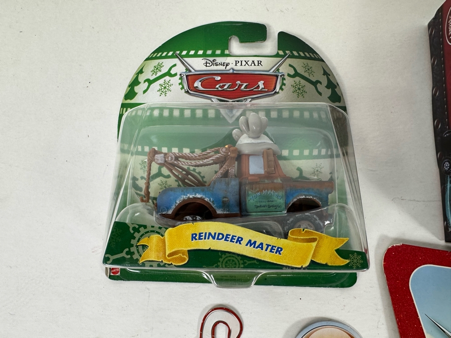 Disney Pixar 'Cars' Lot Including Rip Stick Racers, Mater, Maru, Lightning McQueen, Toon, Cannonball Mater, Reindeer Mater and Tow Mater Jay Franco Soap Dispenser [Photo 16]