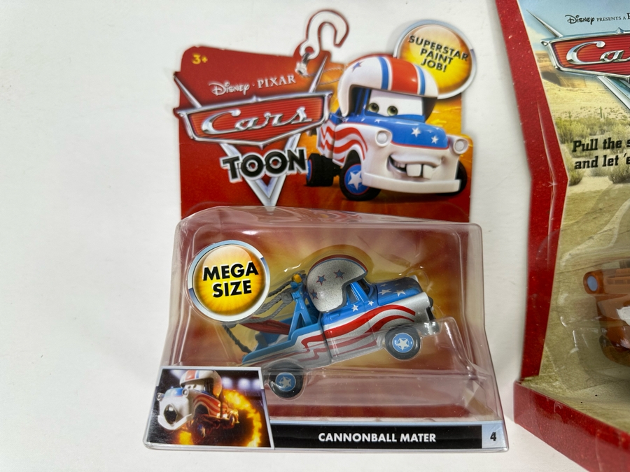 Disney Pixar 'Cars' Lot Including Rip Stick Racers, Mater, Maru, Lightning McQueen, Toon, Cannonball Mater, Reindeer Mater and Tow Mater Jay Franco Soap Dispenser [Photo 14]