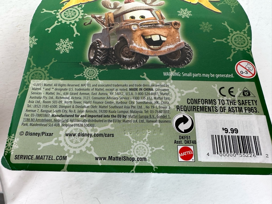 Disney Pixar 'Cars' Lot Including Rip Stick Racers, Mater, Maru, Lightning McQueen, Toon, Cannonball Mater, Reindeer Mater and Tow Mater Jay Franco Soap Dispenser [Photo 23]