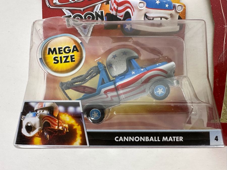 Disney Pixar 'Cars' Lot Including Rip Stick Racers, Mater, Maru, Lightning McQueen, Toon, Cannonball Mater, Reindeer Mater and Tow Mater Jay Franco Soap Dispenser [Photo 15]
