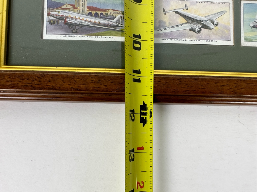International Air Liners John Player and Sons Original Cigarette Cards - 25 Cards Mounted and Framed [Photo 27]
