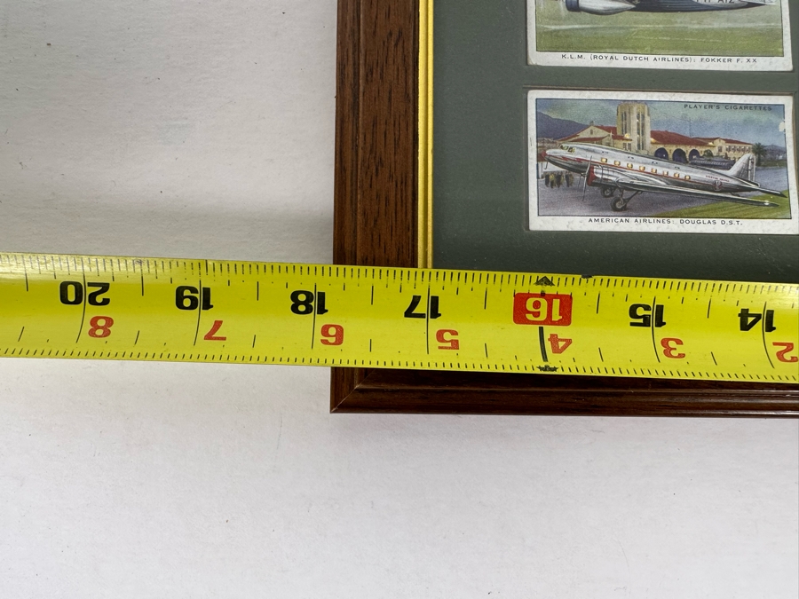 International Air Liners John Player and Sons Original Cigarette Cards - 25 Cards Mounted and Framed [Photo 26]