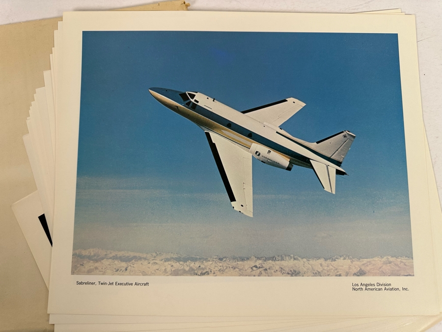 Lot of North American Aviation Photographic Prints Including Aircraft and Rocket Launches  [Photo 11]