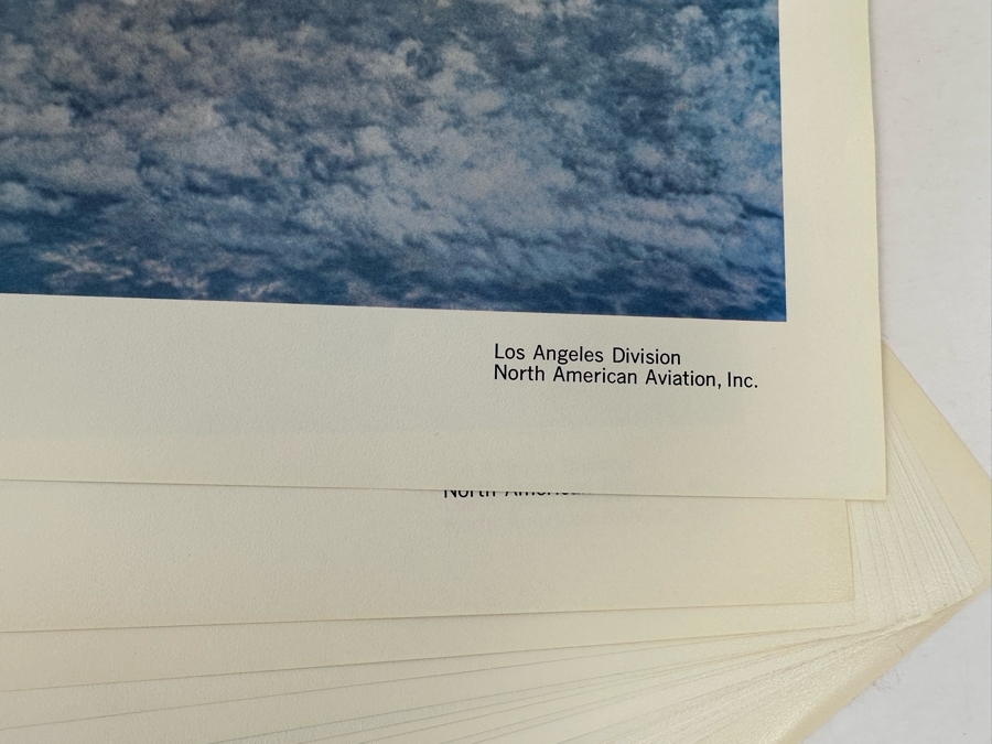 Lot of North American Aviation Photographic Prints Including Aircraft and Rocket Launches  [Photo 4]