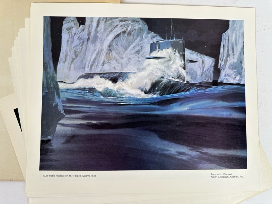 Lot of North American Aviation Photographic Prints Including Aircraft and Rocket Launches  [Photo 14]