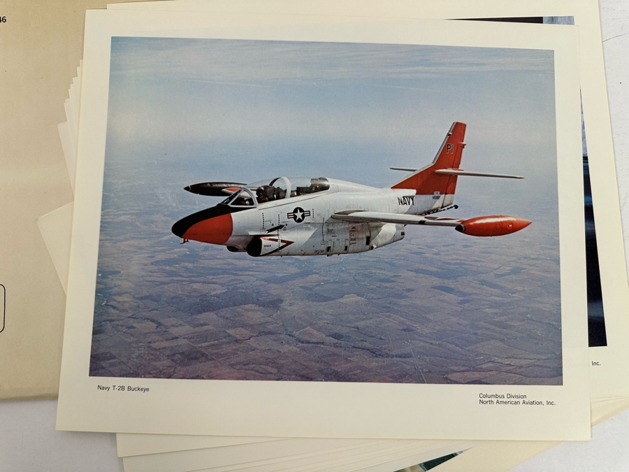 Lot of North American Aviation Photographic Prints Including Aircraft and Rocket Launches  [Photo 13]