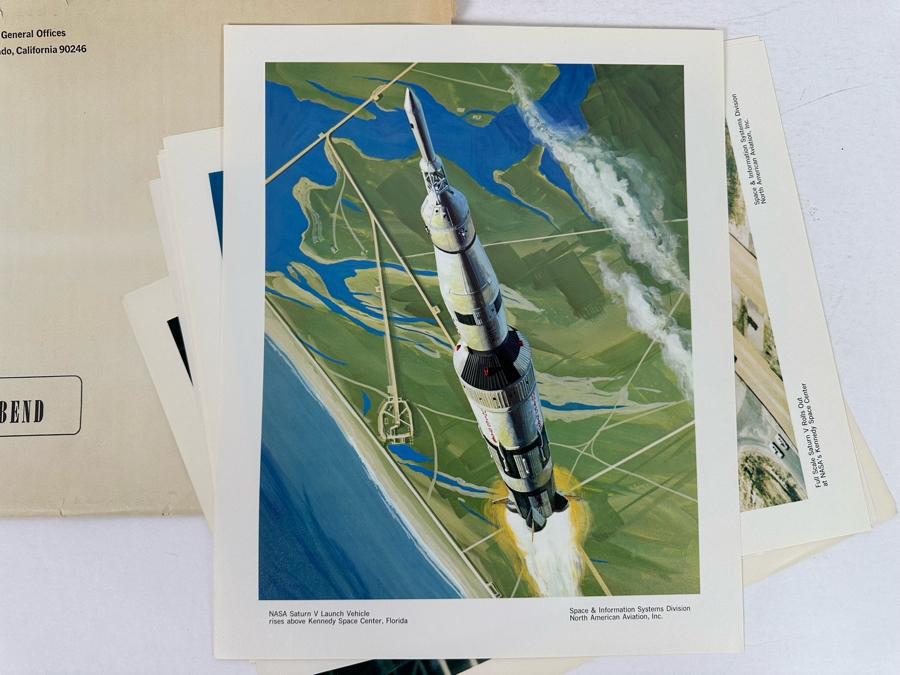 Lot of North American Aviation Photographic Prints Including Aircraft and Rocket Launches  [Photo 19]