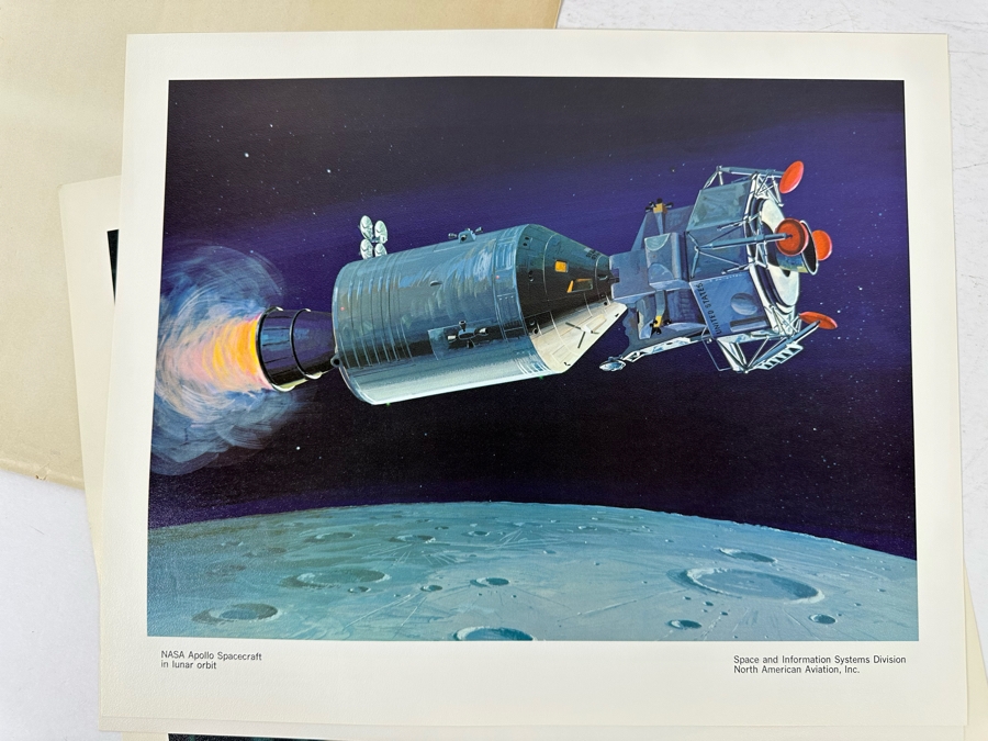 Lot of North American Aviation Photographic Prints Including Aircraft and Rocket Launches  [Photo 23]