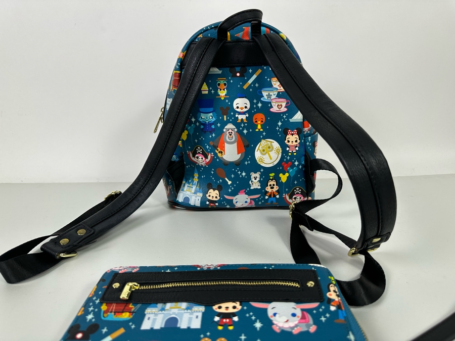 Disney Parks Chibi Loungefly Mini Backpack and Signed Wallet [Photo 13]