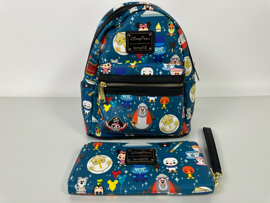Disney Parks Chibi Loungefly Mini Backpack and Signed Wallet [Photo 3]