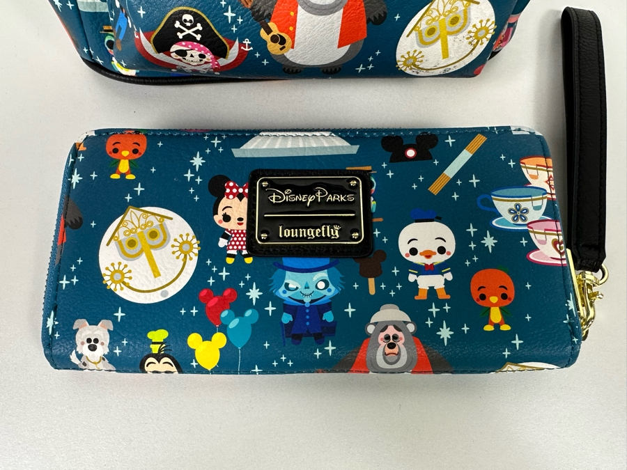 Disney Parks Chibi Loungefly Mini Backpack and Signed Wallet [Photo 6]