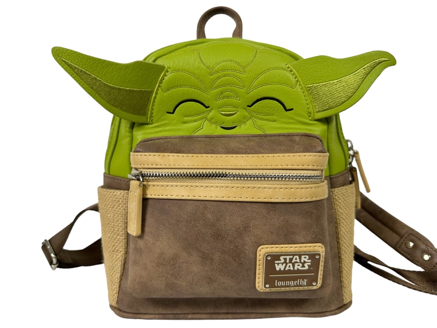 Disney Parks Loungefly Star Wars Yoda Mini Backpack [Photo 1]