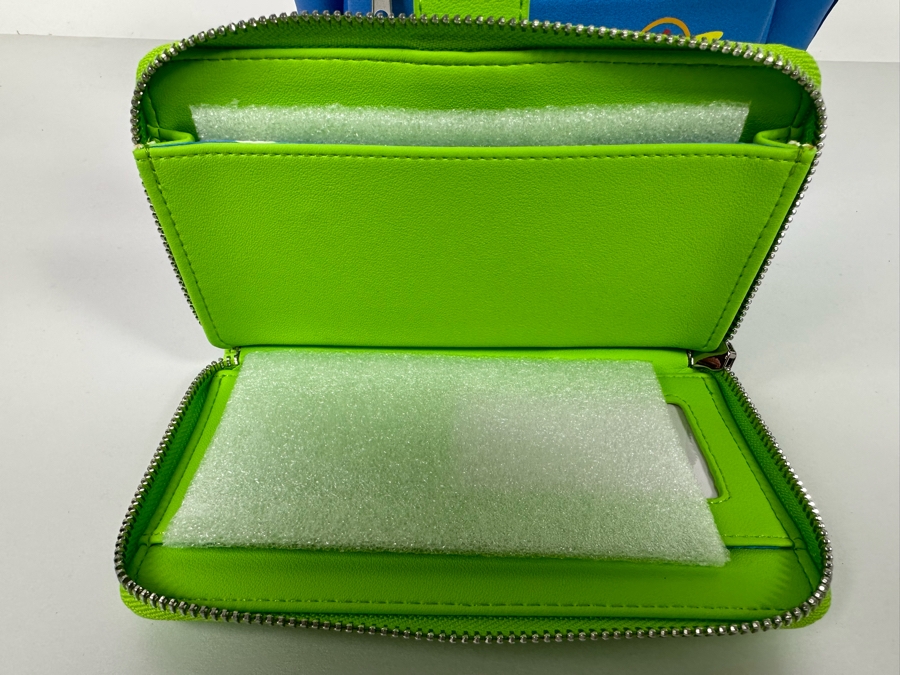   Disney Parks Loungefly Toy Story Alien Mini Backpack and Matching Wallet [Photo 7]