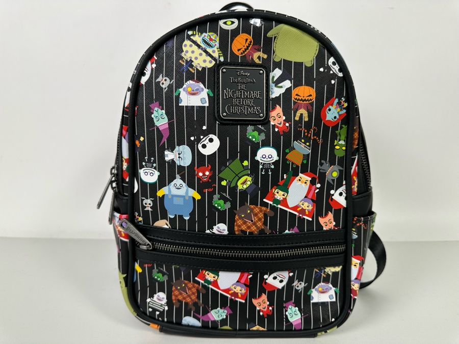 Disney Parks Loungefly Nightmare Before Christmas Mini Backpack and Matching Ears [Photo 5]
