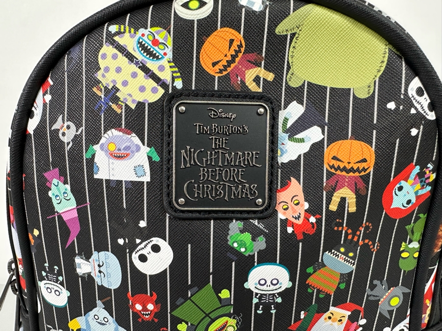 Disney Parks Loungefly Nightmare Before Christmas Mini Backpack and Matching Ears [Photo 6]