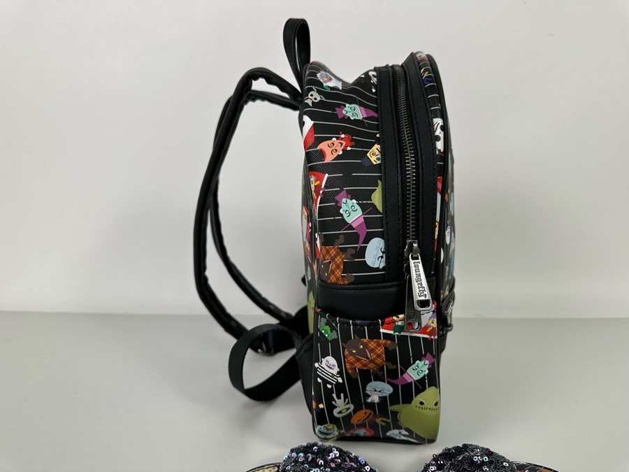 Disney Parks Loungefly Nightmare Before Christmas Mini Backpack and Matching Ears [Photo 7]