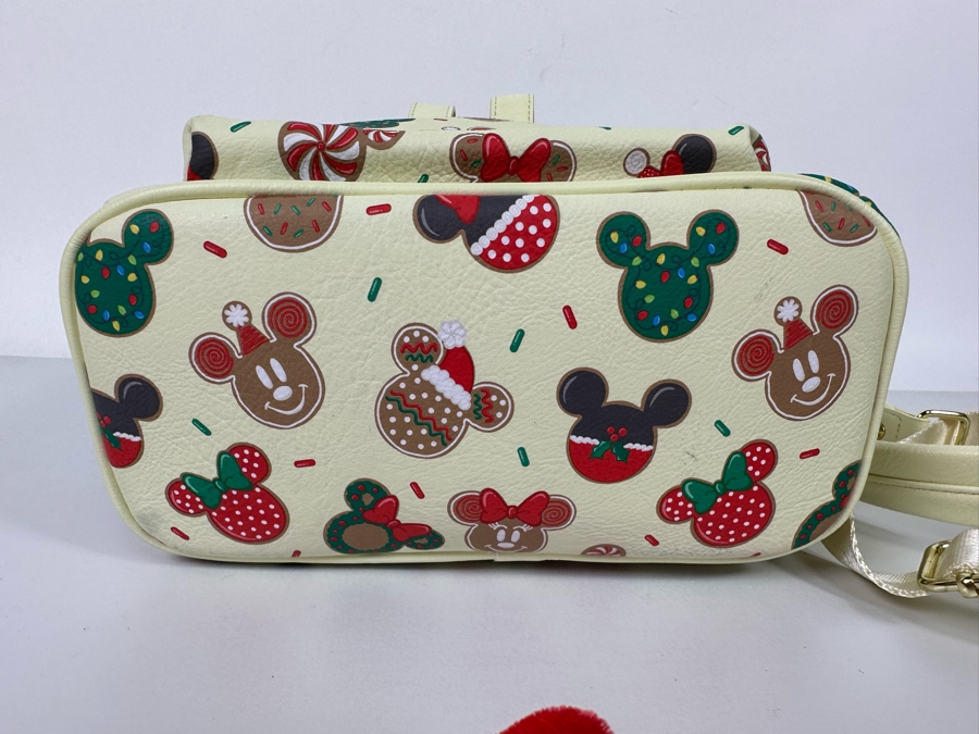 Disney Parks Loungefly Christmas Cookies Micro Backpack and Matching Ears [Photo 13]