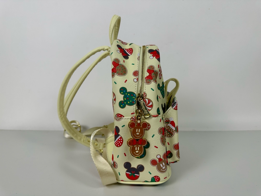 Disney Parks Loungefly Christmas Cookies Micro Backpack and Matching Ears [Photo 8]