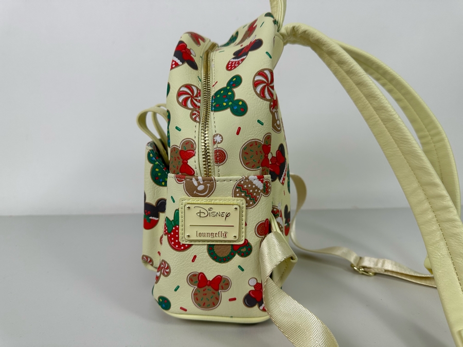 Disney Parks Loungefly Christmas Cookies Micro Backpack and Matching Ears [Photo 11]