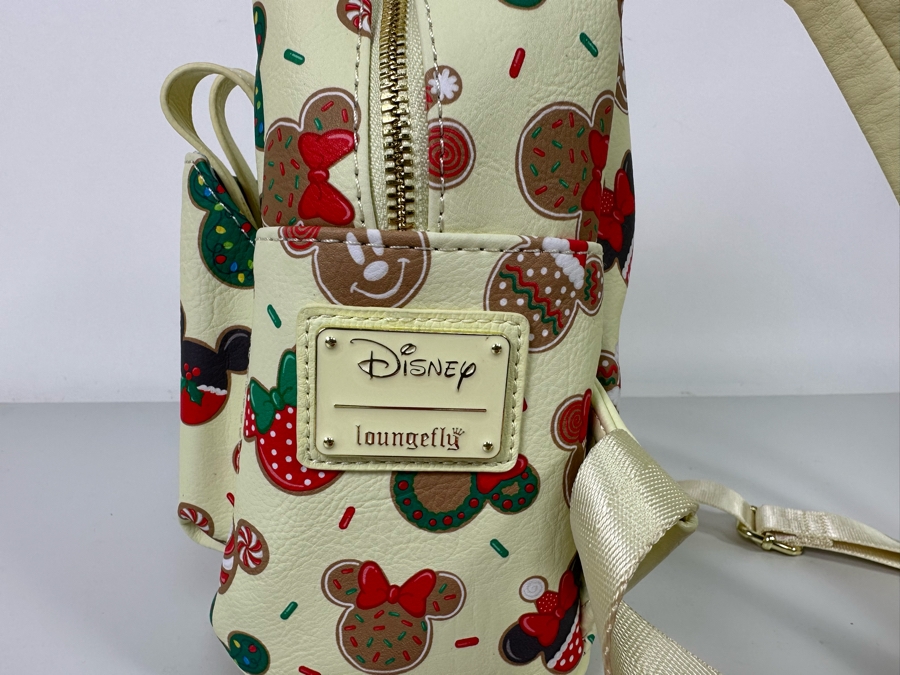 Disney Parks Loungefly Christmas Cookies Micro Backpack and Matching Ears [Photo 12]