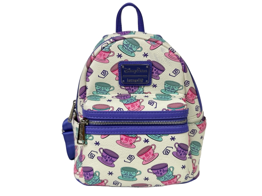 Disney Parks Loungefly Alice in Wonderland Mad Tea Party Mini Backpack [Photo 1]