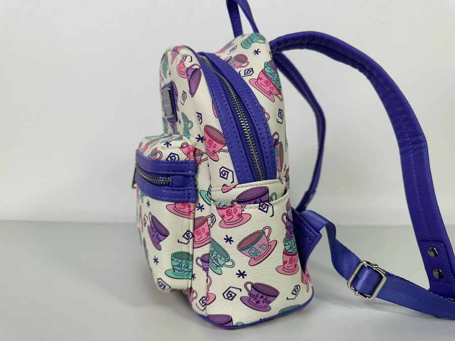 Disney Parks Loungefly Alice in Wonderland Mad Tea Party Mini Backpack [Photo 7]