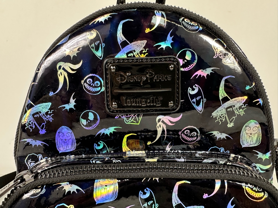 Disney Parks Loungefly Nightmare Before Christmas Holographic Mini Backpack [Photo 5]