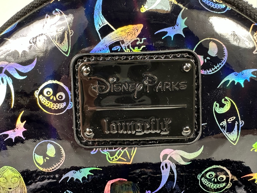 Disney Parks Loungefly Nightmare Before Christmas Holographic Mini Backpack [Photo 6]