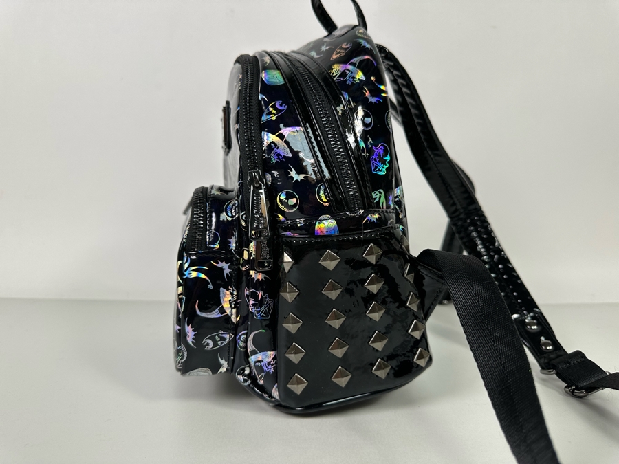 Disney Parks Loungefly Nightmare Before Christmas Holographic Mini Backpack [Photo 12]