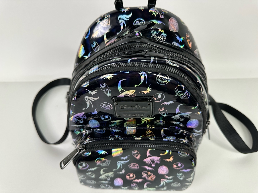 Disney Parks Loungefly Nightmare Before Christmas Holographic Mini Backpack [Photo 7]