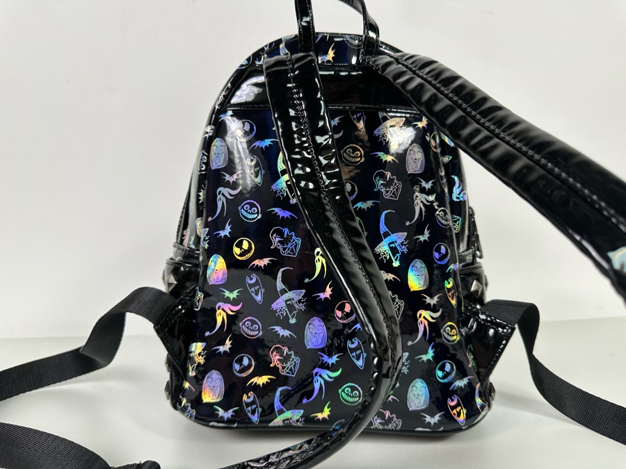 Disney Parks Loungefly Nightmare Before Christmas Holographic Mini Backpack [Photo 10]