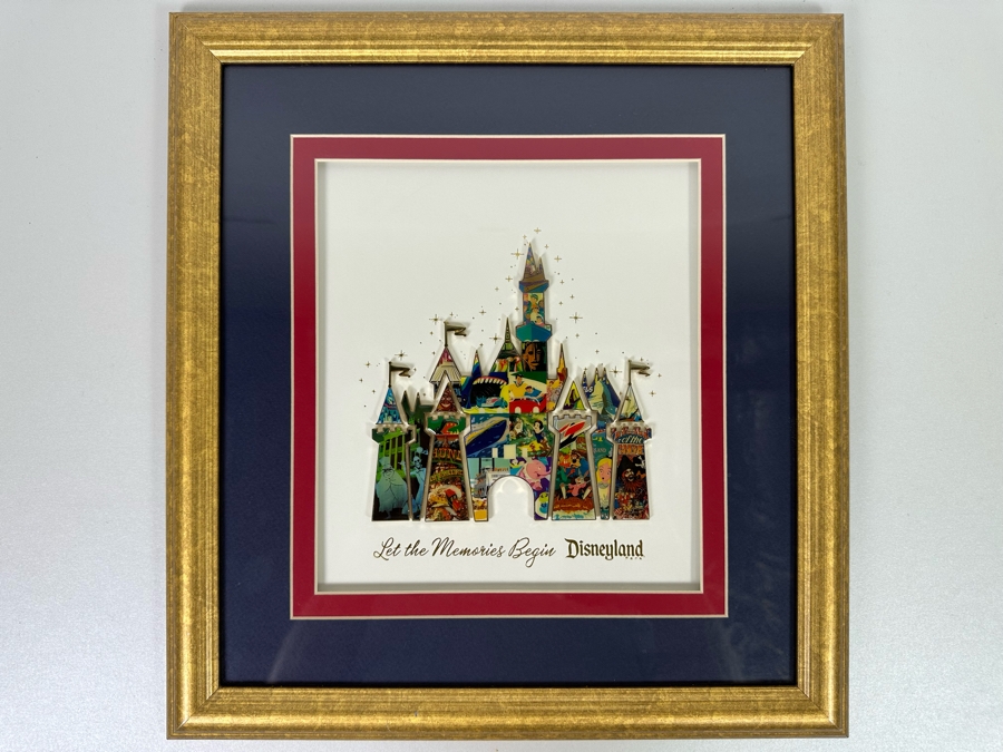 Disneyland Castle Puzzle Frame 'Let the Memories Begin' Created by Artist Tyler Dumas at Walt Disney World Resort - Limited Edition [Photo 3]