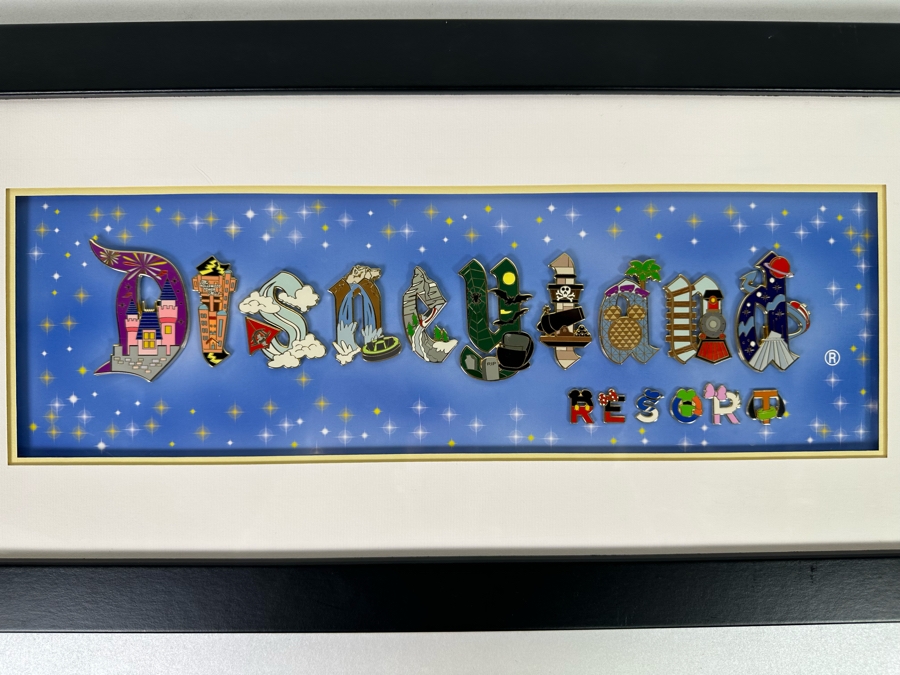 'Disneyland Resort' Framed Disneyland Gothic Icons Framed Pin Set  [Photo 5]
