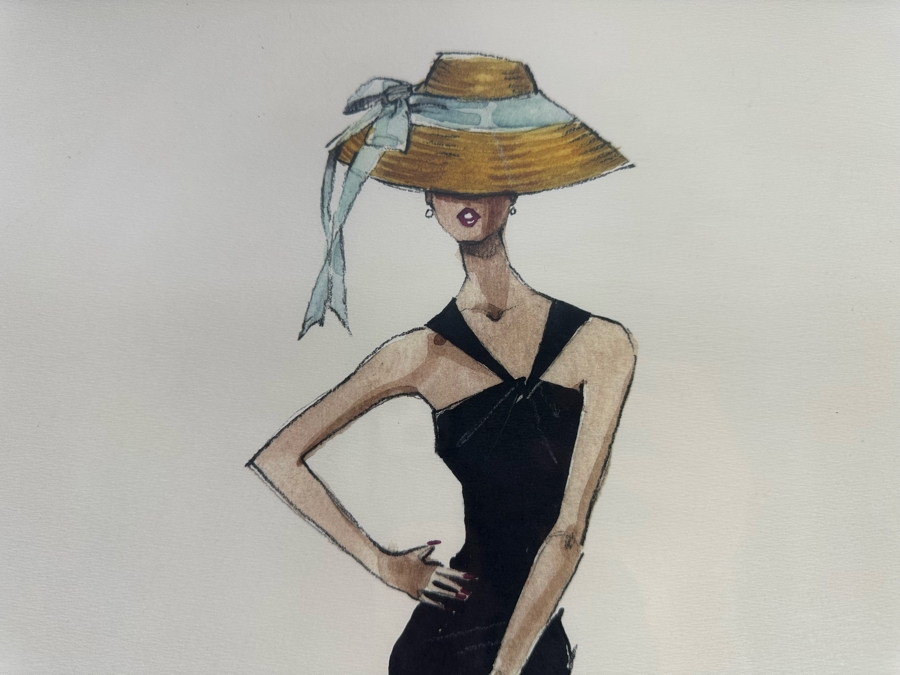 Barbie Fashion Model Collection Print By Artist Robert Best - Limited Edition 1305/2000 16W x 20H Frame: 19W x 23.5H [Photo 6]