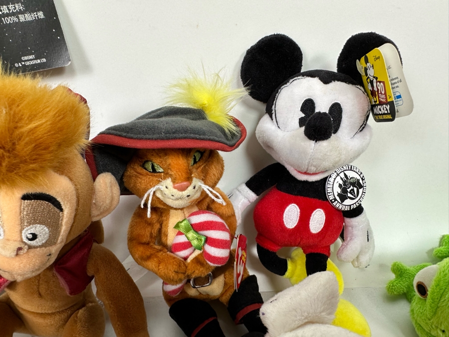 Lot of Disney Vintage Plush Toys Including Olaf, Mater, Mickey, Minions, Lucifer, Wicket W. Warrick and More [Photo 13]