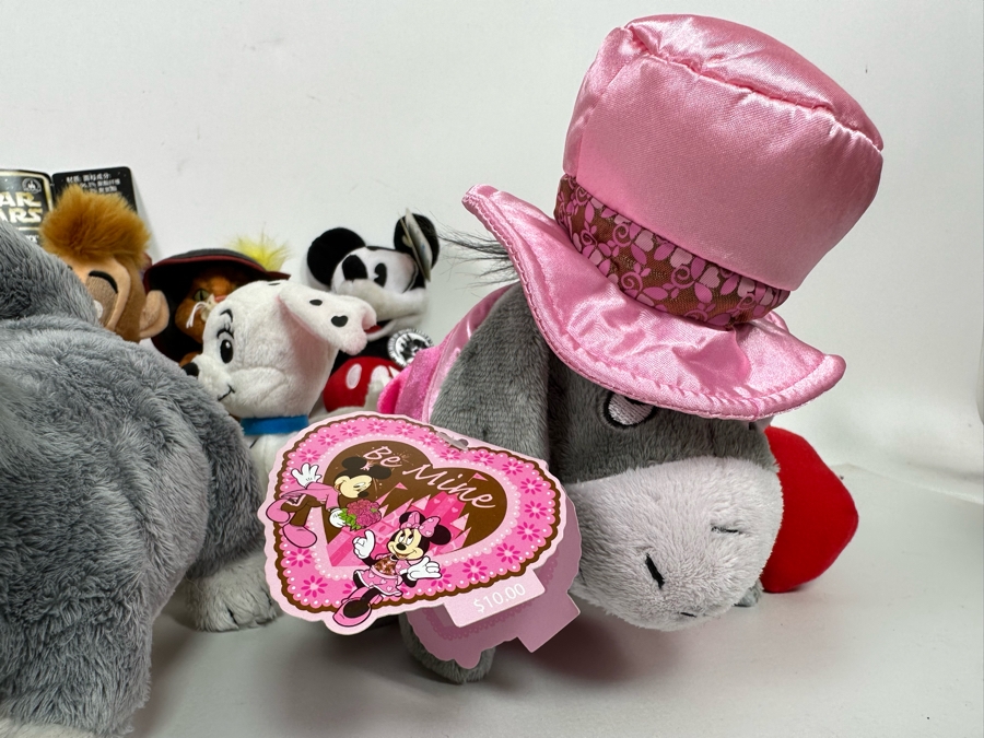 Lot of Disney Vintage Plush Toys Including Olaf, Mater, Mickey, Minions, Lucifer, Wicket W. Warrick and More [Photo 21]