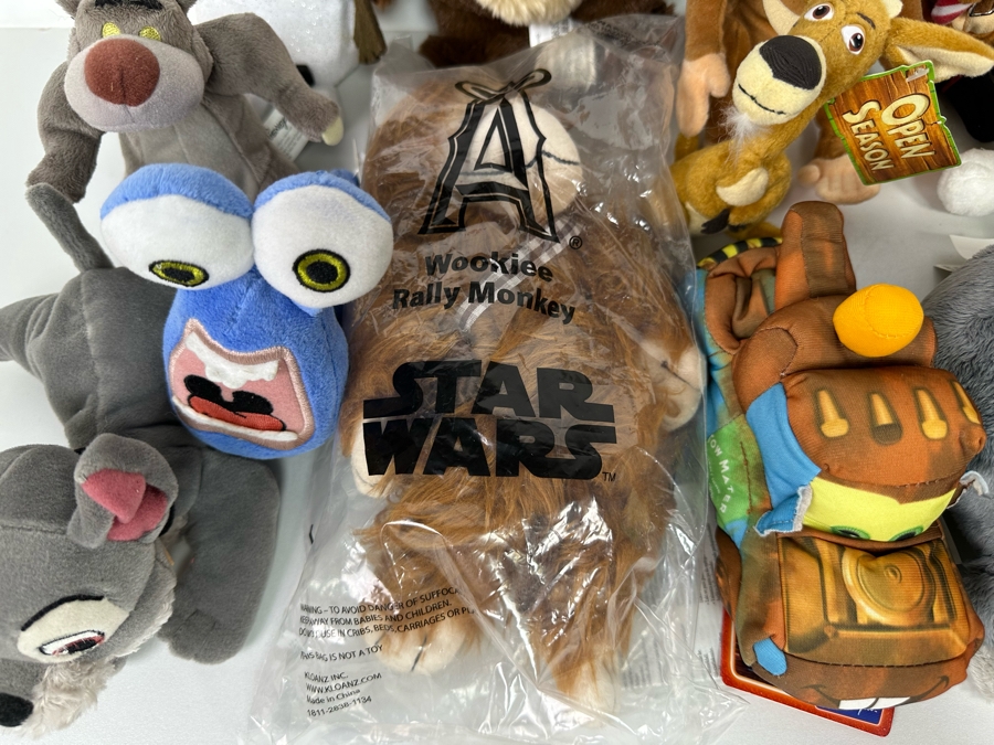 Lot of Disney Vintage Plush Toys Including Olaf, Mater, Mickey, Minions, Lucifer, Wicket W. Warrick and More [Photo 9]