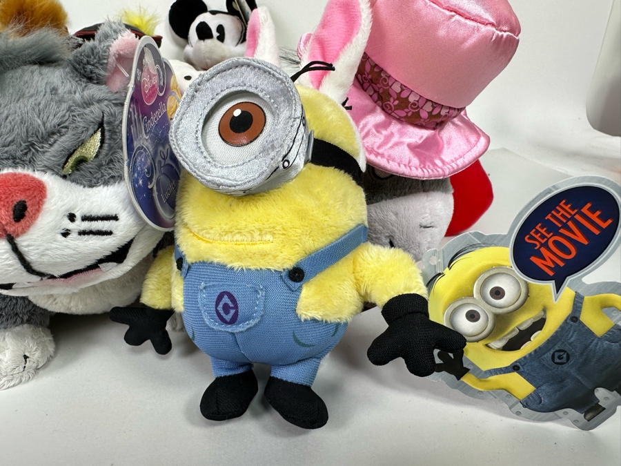 Lot of Disney Vintage Plush Toys Including Olaf, Mater, Mickey, Minions, Lucifer, Wicket W. Warrick and More [Photo 19]