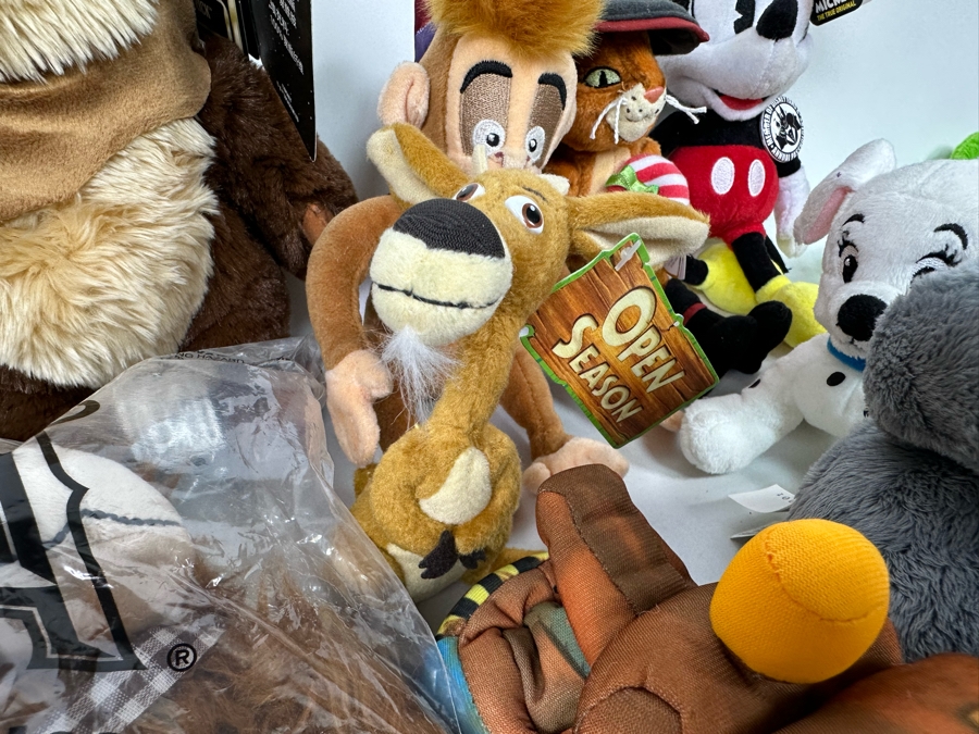 Lot of Disney Vintage Plush Toys Including Olaf, Mater, Mickey, Minions, Lucifer, Wicket W. Warrick and More [Photo 10]