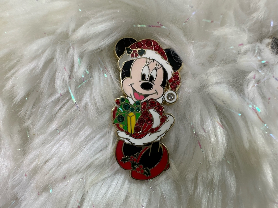  Disney Tinker Bell Santa Hat Blue/White [Photo 5]