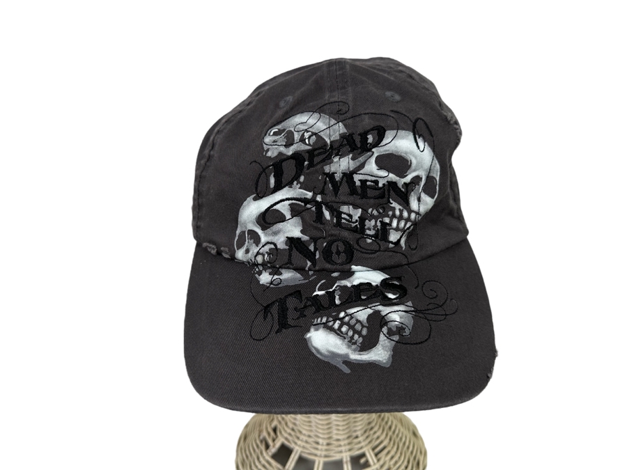 Disney Parks Haunted Mansion 'Welcome Foolish Mortals' (Youth Size) and Pirates of the Caribbean 'Dead Men Tell No Tales' (Adult Size) Baseball Hats [Photo 4]