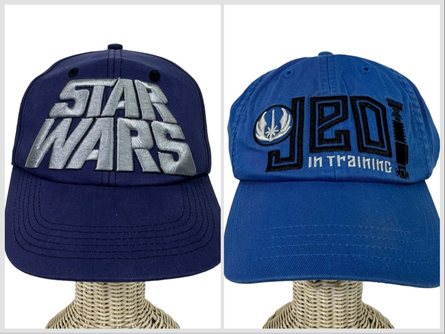 Disney Parks Star Wars and Jedi in Training Baseball Hats Adult Size [Photo 1]