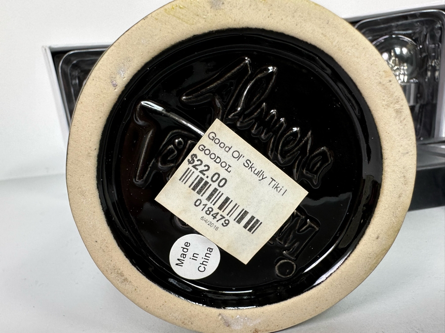 Disneyland Resort Pair of Bottle Stoppers and Good Ol' Skully Tiki Mug [Photo 8]