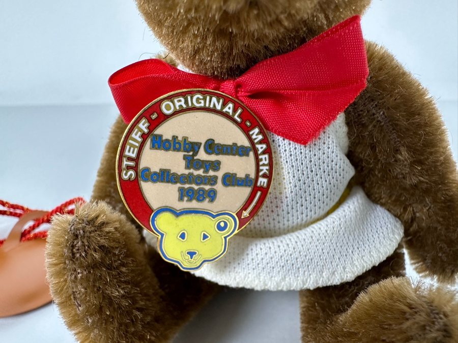 Original Steiff Bear Hobby Center Toys Collectors Club 1989 [Photo 7]